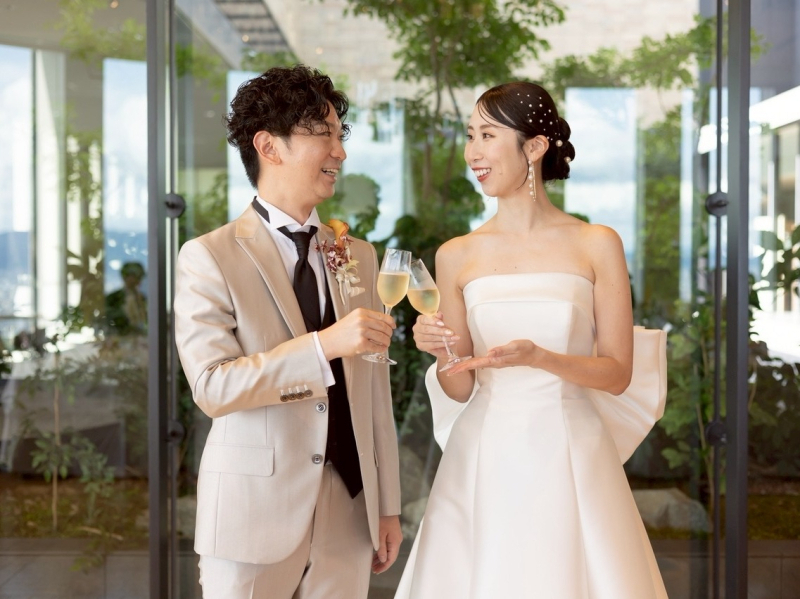 【挙式披露宴レポート】ラ・フェットひらまつ A様・S様